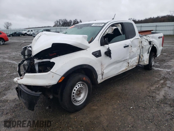 2022 Ford Ranger XL z VIN 1FTER1FH3NLD38657, wystawiony jako Copart lot #85080604 z przebiegiem 90 557 mil mil oraz Szkoda całkowita • Salvage title. Historia ofert i sprzedaży dostępna na DreamBid. Obrazek 1.