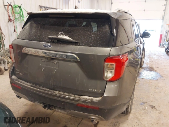 2022 Ford Explorer Limited with VIN 1FMSK8FH6NGA44738, listed as a IAAI auction lot 41282256 with 92,110 mi miles. Bid and sale history available at carsss.com. Image 17.