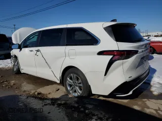 2021 Toyota Sienna XSE with VIN 5TDXSKFCXMS019566, listed as a Copart auction lot 41416915 with 65,157 mi miles and Salvage Title. Bid and sale history available at carsss.com. Image 2.