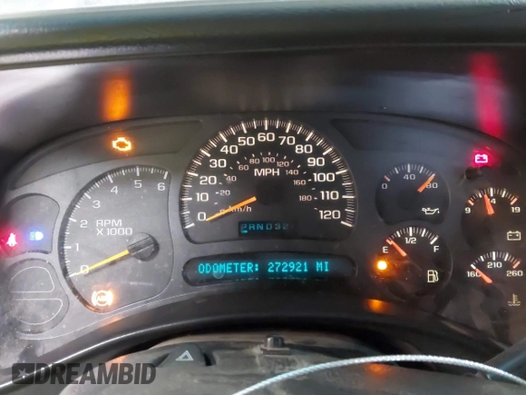 2004 Chevrolet Silverado 1500 Work Truck with VIN 1GCEC14X24Z263232, listed as a IAAI auction lot 41720611 with 272,921 mi miles. Bid and sale history available at carsss.com. Image 7.