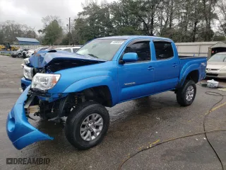 2010 Toyota Tacoma PreRunner with VIN 3TMJU4GNXAM101112, listed as a Copart auction lot 45968555 with NaN miles and Salvage Title. Bid and sale history available at carsss.com. Image 1.