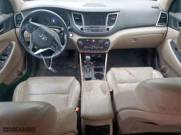 2016 Hyundai Tucson Limited with VIN KM8J33A24GU057054, listed as a Copart auction lot 51811825 with 0 mi miles and Clean Title. Bid and sale history available at carsss.com. Image 8.