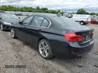 2018 BMW 3 Series 330i xDrive with VIN WBA8D9C52JA616441, listed as a Copart auction lot 57772975 with 55,513 mi miles and Salvage title. Bid and sale history available at DreamBid. Image 2.