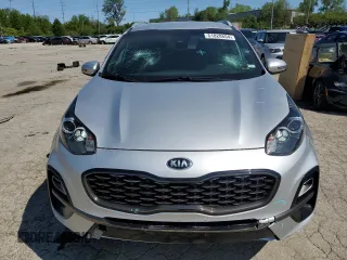2020 Kia Sportage S with VIN KNDP6CACXL7640316, listed as a Copart auction lot 51828654 with 51,625 mi miles and Salvage Title. Bid and sale history available at carsss.com. Image 5.
