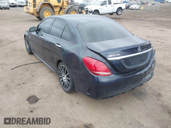 2017 Mercedes-Benz C 43 AMG with VIN 55SWF6EB5HU210594, listed as a IAAI auction lot 41709797 with 63,215 mi miles and . Bid and sale history available at DreamBid. Image 3.