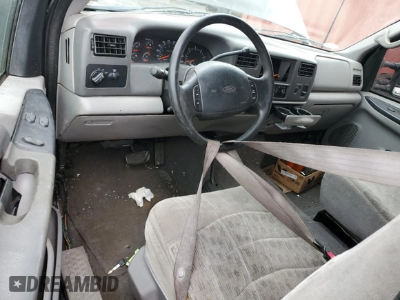 2000 Ford F-250 XL with VIN 1FTNX21L5YEC66604, listed as a Copart auction lot 51754055 with 167,798 mi miles and Salvage title. Bid and sale history available at DreamBid. Image 8.
