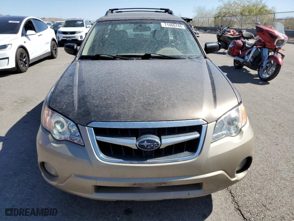 2008 Subaru Outback (Natl) i with VIN 4S4BP61C187342118, listed as a Copart auction lot 71465744 with 186,680 mi miles and Salvage Title. Bid and sale history available at carsss.com. Image 5.