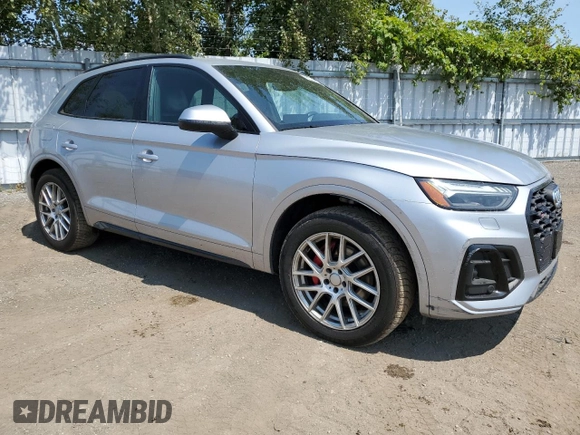 2021 Audi SQ5 Prestige with VIN WA1C4AFY5M2067993, listed as a Copart auction lot 65402645 with 118,520 mi miles and Clean title. Bid and sale history available at DreamBid. Image 4.