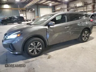 2022 Nissan Murano S with VIN 5N1AZ2AS9NC122301, listed as a Copart auction lot 60439025 with 61,540 mi miles and Salvage title. Bid and sale history available at DreamBid. Image 1.