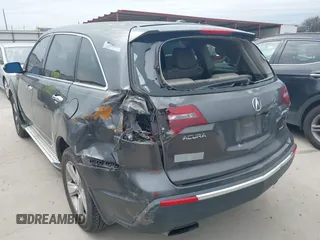 2011 Acura MDX Tech Pkg with VIN 2HNYD2H69BH503868, listed as a IAAI auction lot 41673758 with 198,686 mi miles. Bid and sale history available at carsss.com. Image 3.