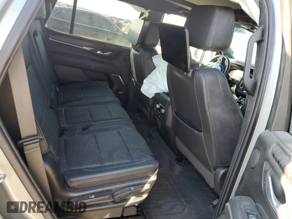 2023 GMC Yukon Denali with VIN 1GKS1DKL1PR274418, listed as a Copart auction lot 48472555 with 23,442 mi miles and Salvage Title. Bid and sale history available at carsss.com. Image 11.