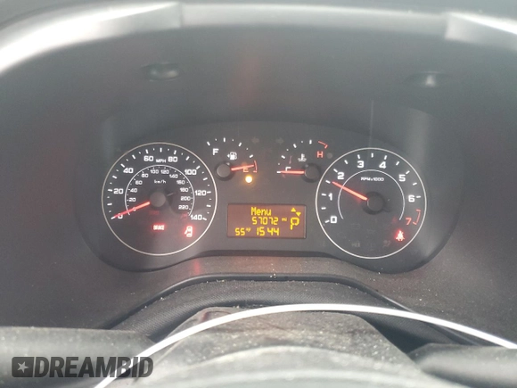 2022 Ram ProMaster City Cargo Tradesman with VIN ZFBHRFAB0N6W68559, listed as a Copart auction lot 51161655 with 57,072 mi miles and Salvage title. Bid and sale history available at DreamBid. Image 9.