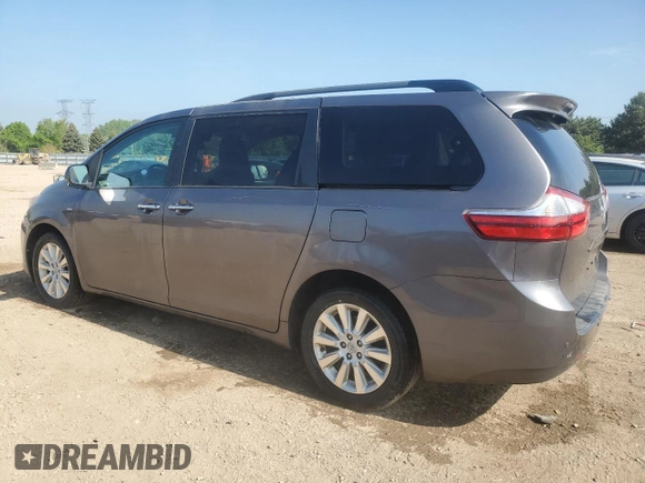 2016 Toyota Sienna Limited с VIN 5TDDK3DC2GS134100, выставлен на аукционе Copart как лот 56473685 с пробегом 153 687 миль миль и Списание • Salvage title. История ставок и продаж доступна на DreamBid. Изображение 2.