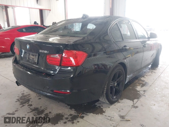 2013 BMW 3 Series 328i with VIN WBA3A5C52DF351684, listed as a IAAI auction lot 41253909 with 177,368 mi miles. Bid and sale history available at carsss.com. Image 4.