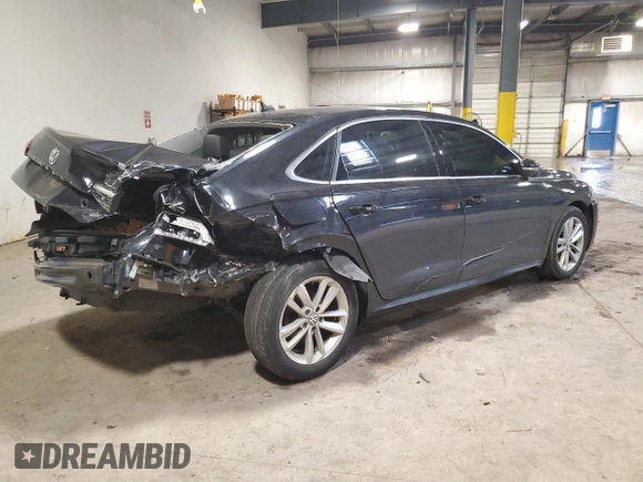 2020 Volkswagen Passat SE with VIN 1VWSA7A36LC018431, listed as a Copart auction lot 61619985 with 105,394 mi miles and Salvage title. Bid and sale history available at DreamBid. Image 3.