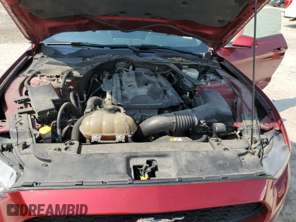 2015 Ford Mustang EcoBoost Premium with VIN 1FATP8UH2F5365272, listed as a Copart auction lot 60438825 with 77,675 mi miles and Salvage title. Bid and sale history available at DreamBid. Image 11.