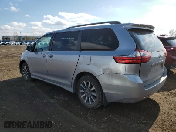 2018 Toyota Sienna XLE with VIN 5TDDZ3DC8JS189296, listed as a Copart auction lot 49656255 with 161,403 mi miles and Salvage Title. Bid and sale history available at carsss.com. Image 2.