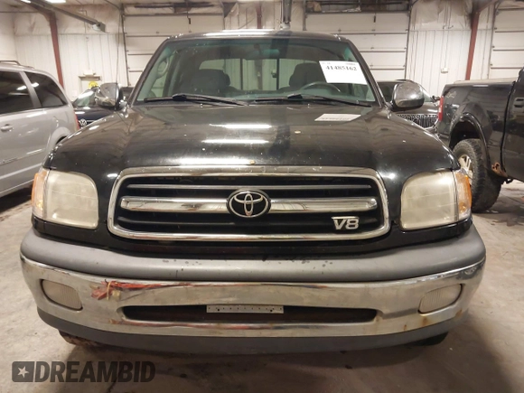 2000 Toyota Tundra SR5 with VIN 5TBRT341XYS066351, listed as a IAAI auction lot 41485162 with 218,512 mi miles and . Bid and sale history available at DreamBid. Image 12.