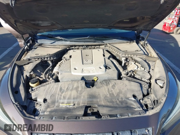 2015 Infiniti Q50 Premium with VIN JN1BV7AP8FM351418, listed as a IAAI auction lot 41488091 with 151,421 mi miles. Bid and sale history available at carsss.com. Image 10.