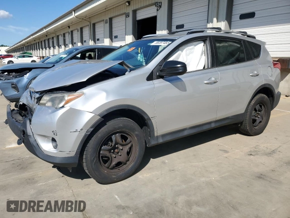2015 Toyota RAV4 LE with VIN 2T3BFREV2FW406978, listed as a Copart auction lot 58397465 with 129,870 mi miles and Salvage title. Bid and sale history available at DreamBid. Image 1.