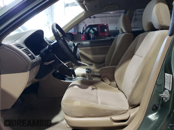 2004 Honda Civic VP with VIN 1HGES16334L015427, listed as a Copart auction lot 55235815 with 183,744 mi miles and Salvage title. Bid and sale history available at DreamBid. Image 7.