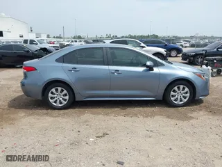 2020 Toyota Corolla LE with VIN JTDEPRAE9LJ115291, listed as a IAAI auction lot 41891753 with 38,665 mi miles. Bid and sale history available at carsss.com. Image 13.