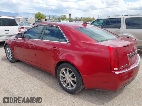 2009 Cadillac CTS RWD w/1SB with VIN 1G6DU57V090146810, listed as a IAAI auction lot 41907133 with 120,108 mi miles. Bid and sale history available at carsss.com. Image 3.