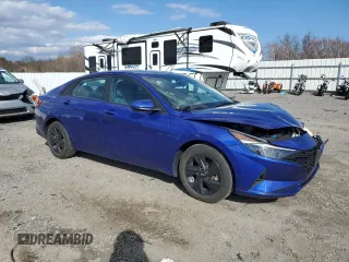 2022 Hyundai Elantra SEL with VIN KMHLM4AG8NU312972, listed as a Copart auction lot 50496355 with 31,042 mi miles and Salvage Title. Bid and sale history available at DreamBid. Image 4.