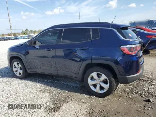 2018 Jeep Compass Latitude with VIN 3C4NJCBB5JT125048, listed as a Copart auction lot 54933965 with 82,266 mi miles and Salvage Title. Bid and sale history available at DreamBid. Image 2.
