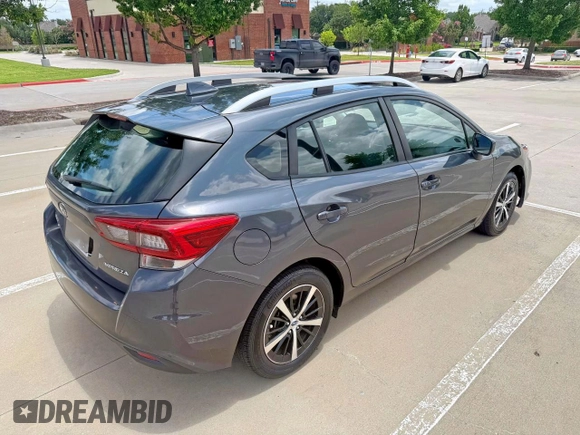 2022 Subaru Impreza Premium with VIN 4S3GTAD6XN3708191, listed as a Copart auction lot 65041045 with 50,145 mi miles and Clean title. Bid and sale history available at DreamBid. Image 4.