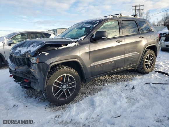 2018 Jeep Grand Cherokee Trailhawk with VIN 1C4RJFLTXJC130221, listed as a Copart auction lot 85953804 with NaN miles and Clean Title. Bid and sale history available at carsss.com. Image 1.