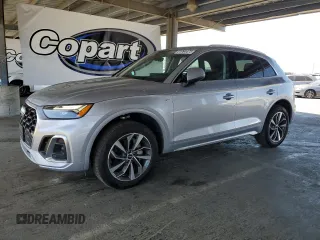 2022 Audi Q5 S line Premium Plus with VIN WA1EAAFYXN2135109, listed as a Copart auction lot 61994475 with 16,059 mi miles and Salvage title. Bid and sale history available at DreamBid. Image 1.