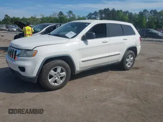 2012 Jeep Grand Cherokee Laredo with VIN 1C4RJFAG2CC176313, listed as a IAAI auction lot 42098127 with 162,556 mi miles. Bid and sale history available at carsss.com. Image 2.