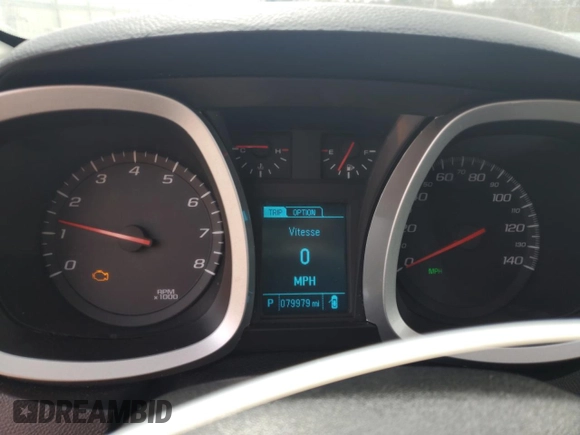 2017 Chevrolet Equinox LT with VIN 2GNALCEKXH1573762, listed as a Copart auction lot 50417305 with 79,979 mi miles and Salvage Title. Bid and sale history available at carsss.com. Image 9.