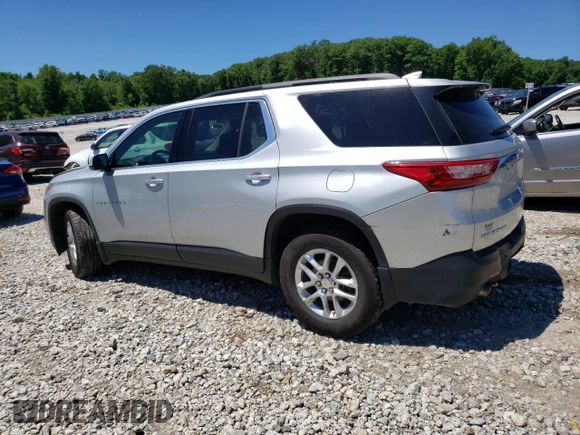 2019 Chevrolet Traverse LT Cloth with VIN 1GNEVGKW0KJ151183, listed as a Copart auction lot 60988104 with 82,431 mi miles and Salvage Title. Bid and sale history available at carsss.com. Image 2.
