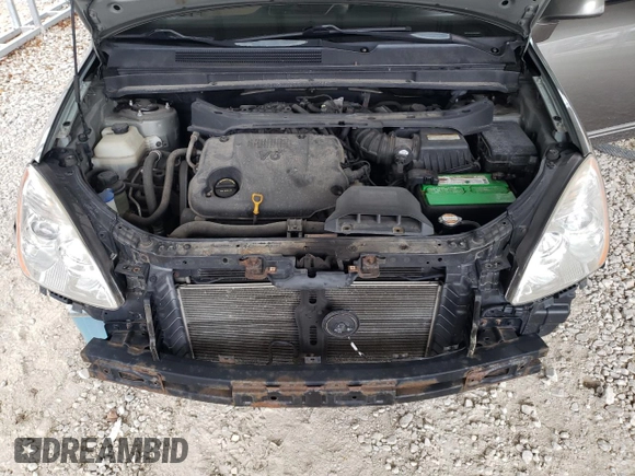 2009 Kia Rondo LX with VIN KNAFG526297252855, listed as a Copart auction lot 84956504 with 83,351 mi miles and Salvage Title. Bid and sale history available at carsss.com. Image 11.