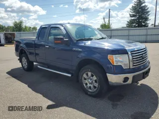 2011 Ford F-150 XL with VIN 1FTFX1EF4BFA67287, listed as a Copart auction lot 64057305 with 185,075 mi miles and Salvage title. Bid and sale history available at DreamBid. Image 4.