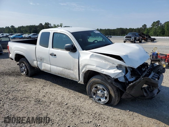 2021 Toyota Tacoma SR z VIN 3TYRX5GN1MT006883, wystawiony jako Copart lot #56224415 z przebiegiem 98 866 mil mil oraz Szkoda całkowita • Salvage title. Historia ofert i sprzedaży dostępna na DreamBid. Obrazek 4.