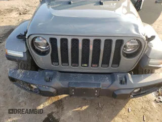 2021 Jeep Wrangler Unlimited Sahara High Altitude with VIN 1C4HJXEG0MW671105, listed as a Copart auction lot 74175244 with 51,610 mi miles and Salvage title. Bid and sale history available at DreamBid. Image 12.