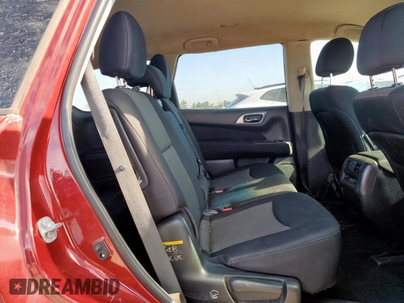 2017 Nissan Pathfinder SV z VIN 5N1DR2MN1HC679419, wystawiony jako Copart lot #58963105 z przebiegiem 132 164 mil mil oraz Czysty tytuł • Clean title. Historia ofert i sprzedaży dostępna na DreamBid. Obrazek 11.