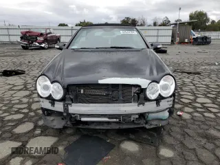 2007 Mercedes-Benz CLK 350 with VIN WDBTK56F27F207673, listed as a Copart auction lot 82643764 with 84,260 mi miles and Salvage Title. Bid and sale history available at DreamBid. Image 5.