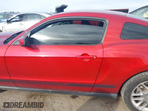 2012 Ford Mustang V6 Premium with VIN 1ZVBP8AM2C5226730, listed as a IAAI auction lot 41667723 with 85,278 mi miles. Bid and sale history available at carsss.com. Image 14.