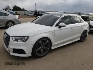 2018 Audi A3 Sedan Premium Plus with VIN WAUJ8GFF4J1019158, listed as a Copart auction lot 44538094 with 81,184 mi miles. Bid and sale history available at carsss.com. Image 1.