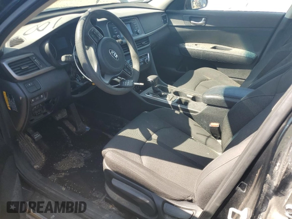 2016 Kia Optima LX with VIN 5XXGT4L39GG001627, listed as a Copart auction lot 51493415 with Not Provided miles and Salvage Title. Bid and sale history available at carsss.com. Image 7.