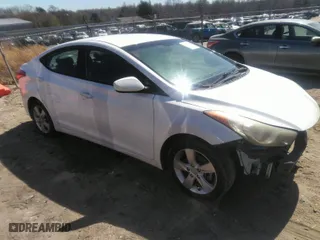 2013 Hyundai Elantra GLS PZEV with VIN 5NPDH4AE3DH444655, listed as a IAAI auction lot 41841125 with 93,338 mi miles. Bid and sale history available at carsss.com. Image 1.