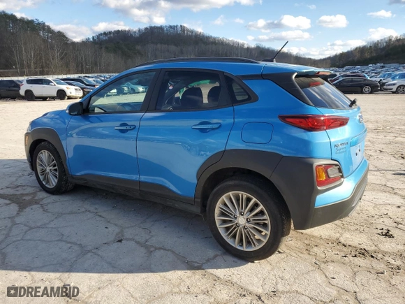 2020 Hyundai Kona SEL with VIN KM8K2CAA5LU491685, listed as a Copart auction lot 87294784 with 11,542 mi miles and Salvage Title. Bid and sale history available at carsss.com. Image 2.