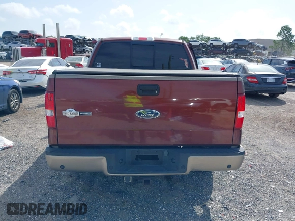 2005 Ford F-150 XLT with VIN 1FTPW12535KE05731, listed as a IAAI auction lot 42496388 with 210,545 mi miles and . Bid and sale history available at DreamBid. Image 16.