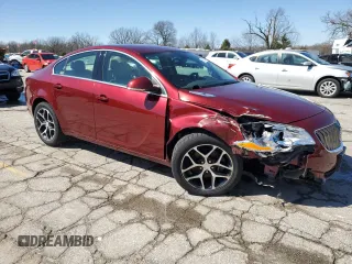 2017 Buick Regal Sport Touring with VIN 2G4GL5EX2H9139794, listed as a Copart auction lot 49215275 with 69,320 mi miles and Salvage title. Bid and sale history available at DreamBid. Image 4.