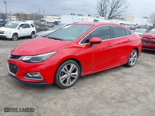 2016 Chevrolet Cruze Premier with VIN 1G1BG5SMXG7307851, listed as a IAAI auction lot 41726921 with 156,693 mi miles. Bid and sale history available at carsss.com. Image 16.