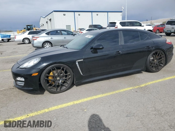 2011 Porsche Panamera with VIN WP0AA2A7XBL014899, listed as a Copart auction lot 51489215 with 112,585 mi miles and Salvage title. Bid and sale history available at DreamBid. Image 1.